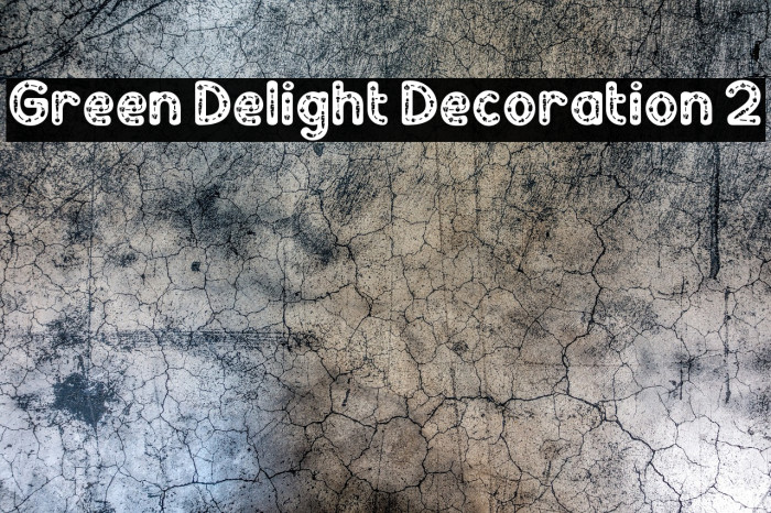 Green Delight Decoration 2 Example 1