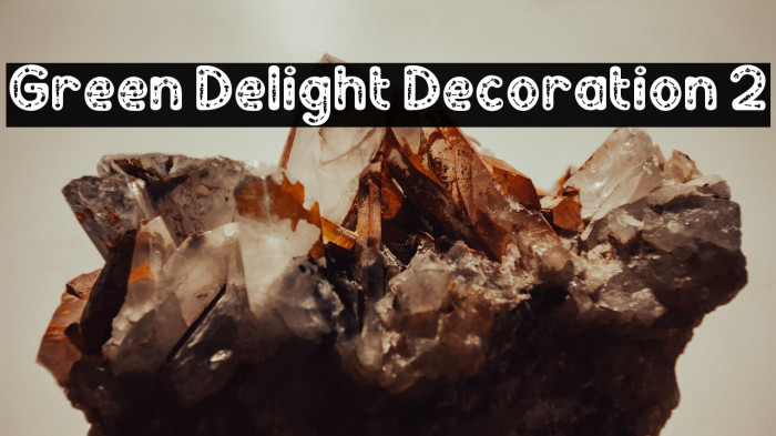 Green Delight Decoration 2 Example 2