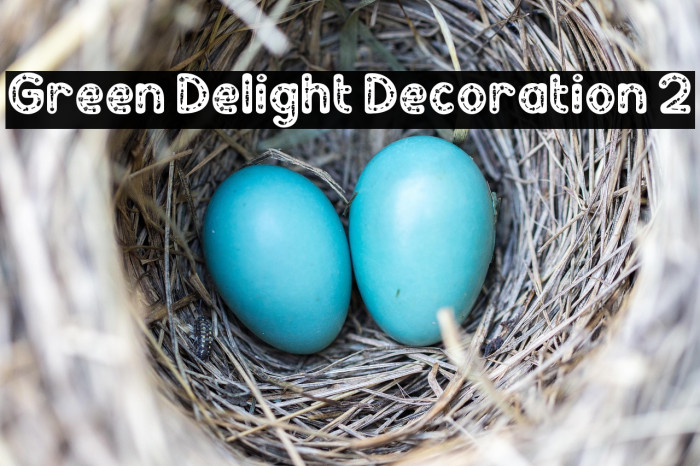 Green Delight Decoration 2 Example 3