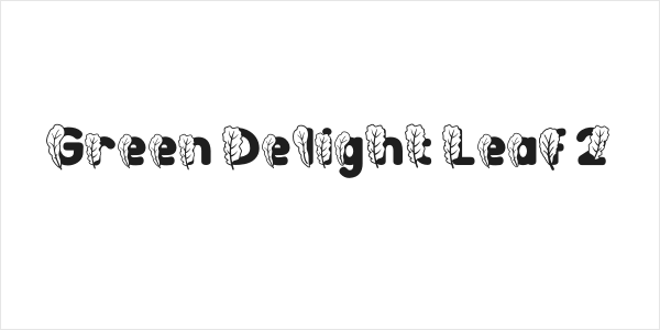 Green Delight Leaf 2 Logo