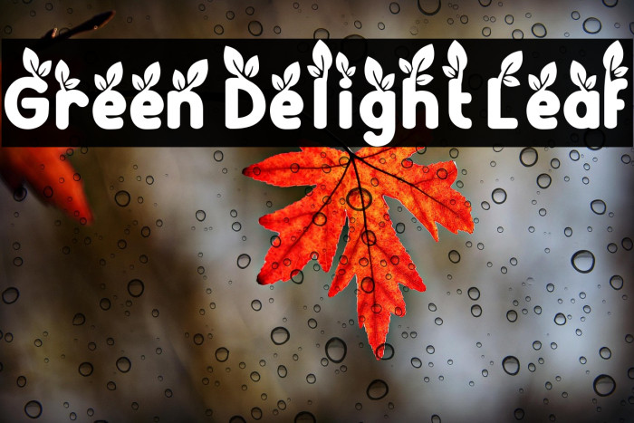 Green Delight Leaf Example 3