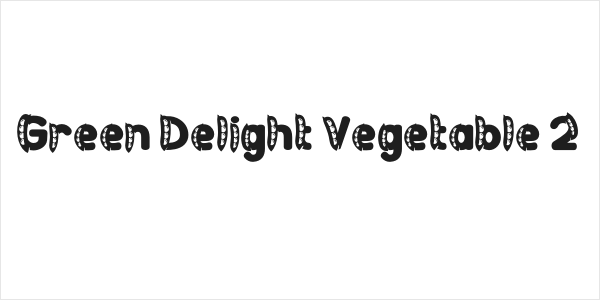 Green Delight Vegetable 2 Logo