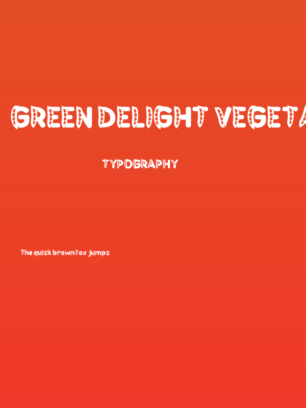 Green Delight Vegetable 2 Poster