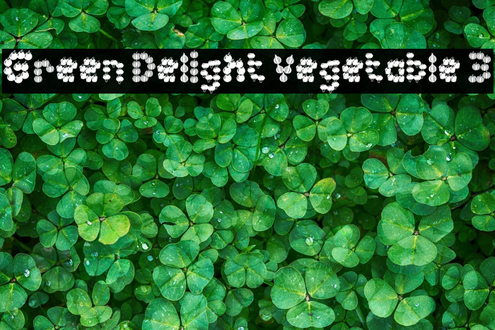 Green Delight Vegetable 3 Example 1