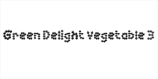 Green Delight Vegetable 3 Logo