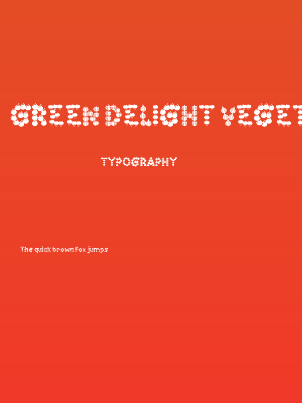 Green Delight Vegetable 3 Poster
