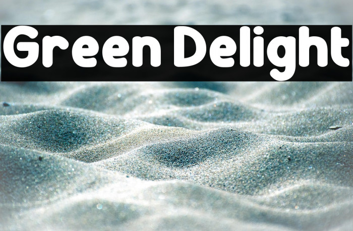 Green Delight Example 2