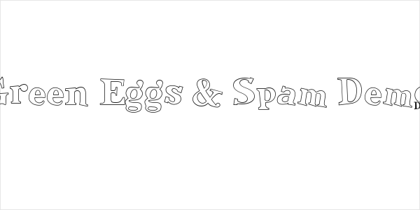 Green Eggs & Spam Demo Logo