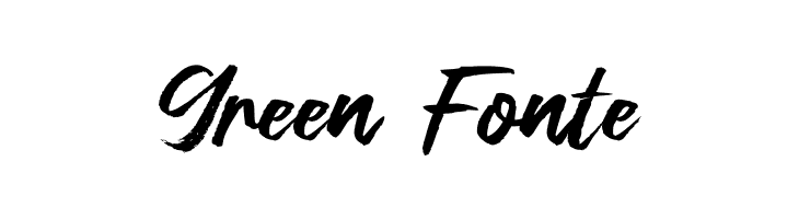 Green Fonte  لخطوط تنزيل