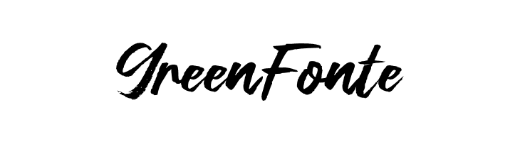 Green Fonte  font caratteri gratis