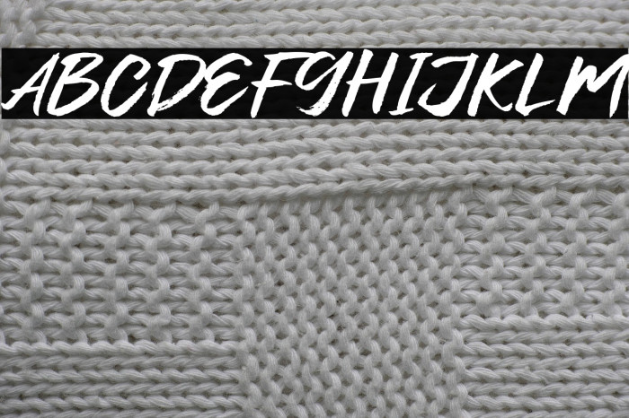 Green Fonte Example 1