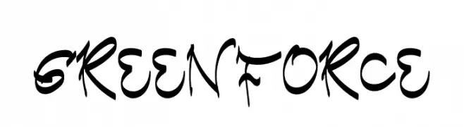 Green Force  font caratteri gratis
