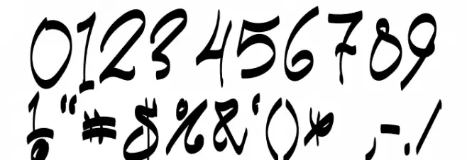 Green Force Font OTHER CHARS