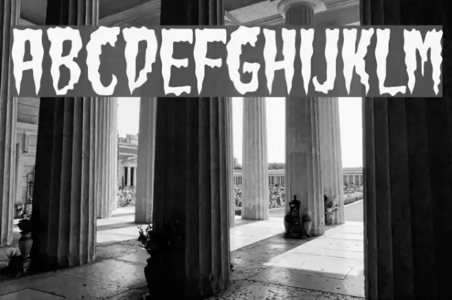 Green Fuz Font examples