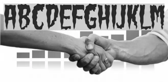 Green Fuz Font examples