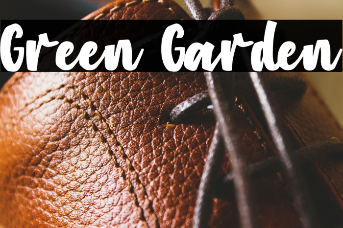 Green Garden Example 3