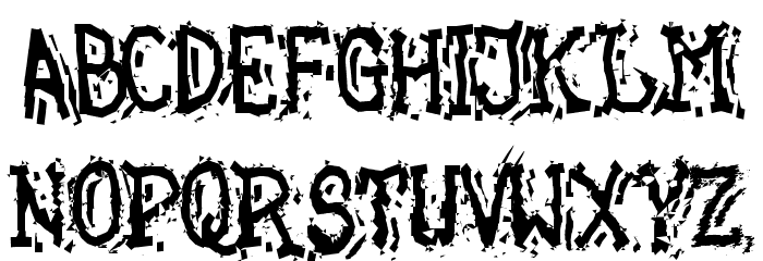 Green Grass Font LOWERCASE