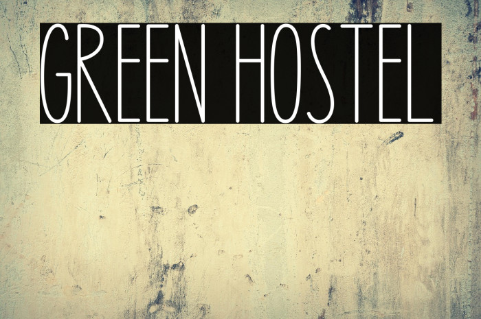 Green Hostel Example 2