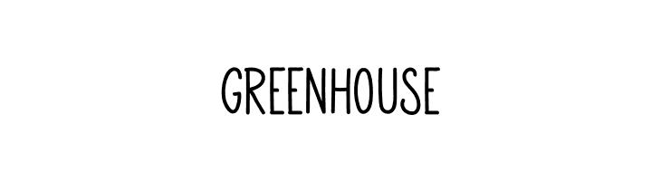 Green House  नि: शुल्क फ़ॉन्ट्स डाउनलोड