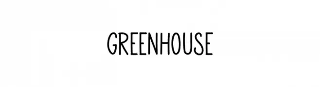 Green House  les polices de caractères gratuit tlcharger