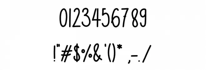 Green House Font OTHER CHARS