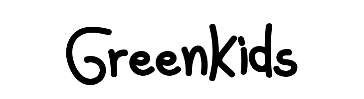 Green Kids  Free Fonts Download