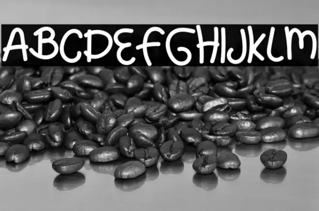 Green Kids Font examples