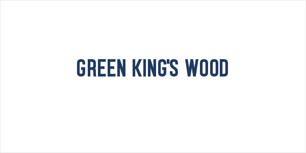 Green King's Wood Logo