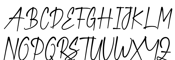 Green Latte Demo Font Litere mari