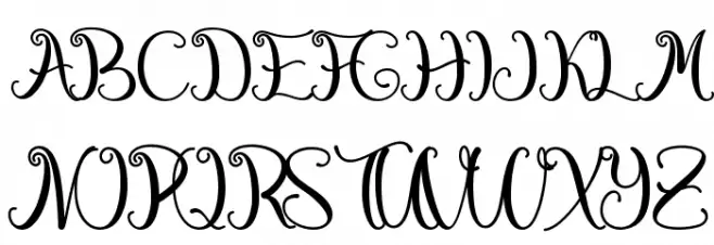 Green Leaves - Personal Use Schriftart Groß