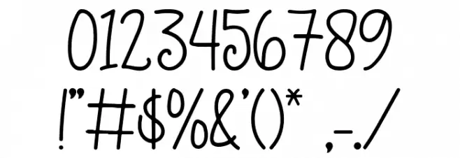 Green Lemonade Polices AUTRES CHARS