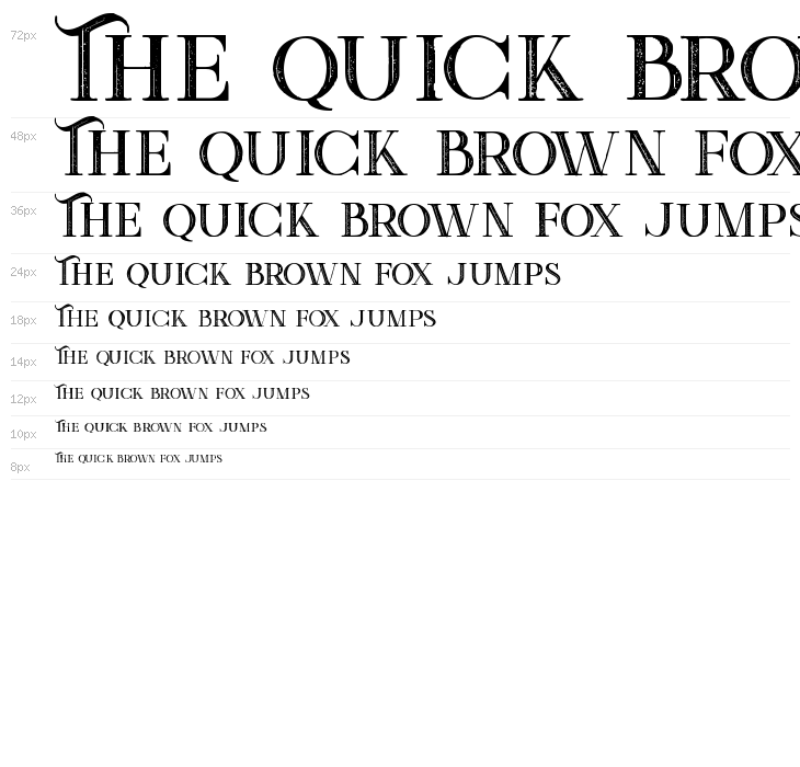 Green Light Bold Inline Grunge Waterfall