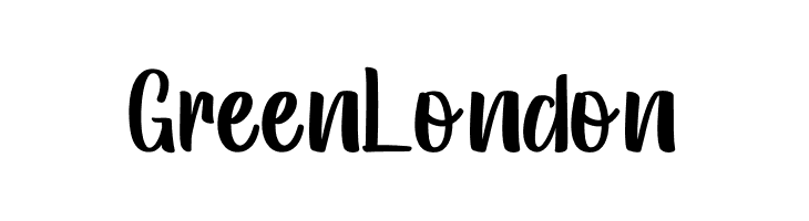 Green London  Free Fonts Download