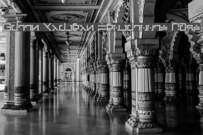 Green Martian Distressed Bold Font examples