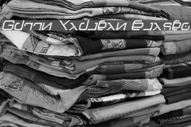 Green Martian Italic Font examples