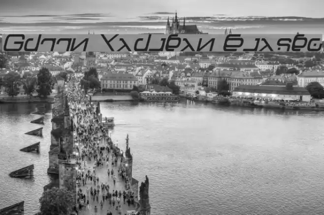 Green Martian Italic Font examples