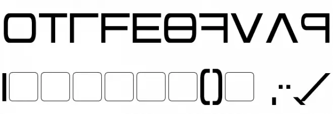 Green Martian Font OTHER CHARS