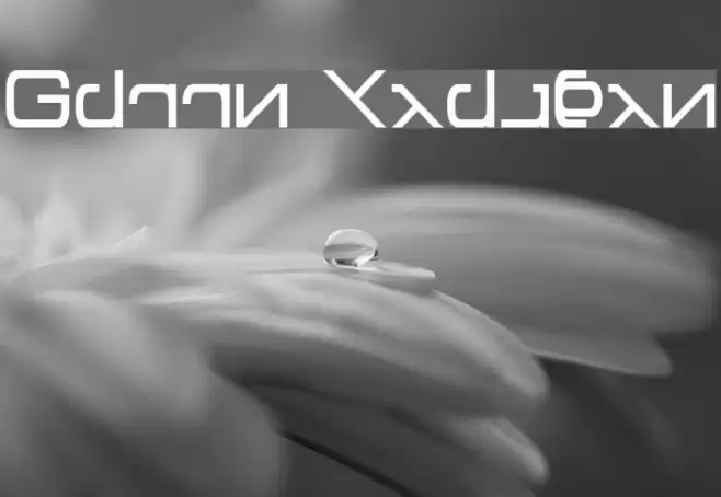 Green Martian Font examples