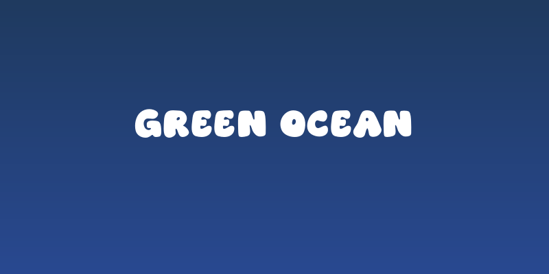 Green Ocean Social Header