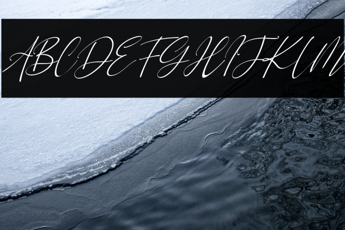 Green Poppy Italic Example 1