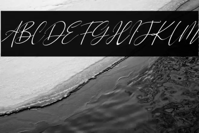 Green Poppy Italic Font examples