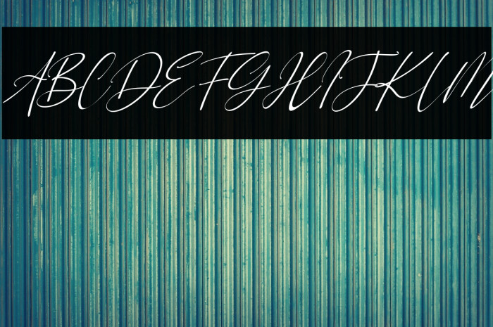 Green Poppy Italic Example 3