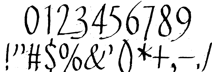 Green Queen Font OTHER CHARS