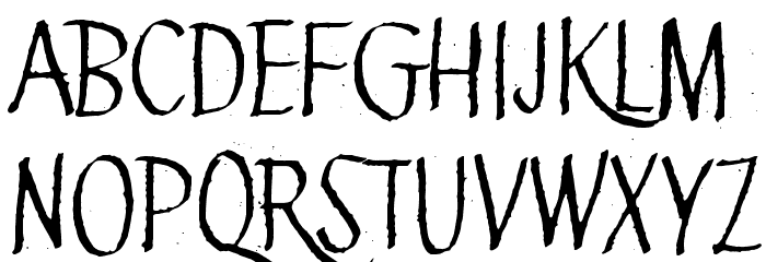Green Queen Font LOWERCASE