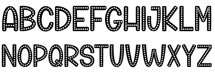 Green Room_PersonalUseOnly Font LOWERCASE