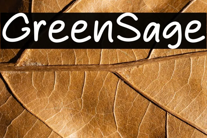 Green Sage Example 2