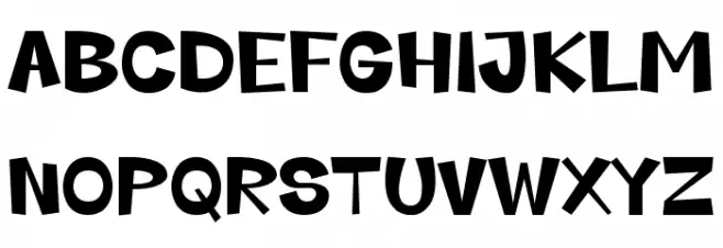 Green-Town Schriftart Groß