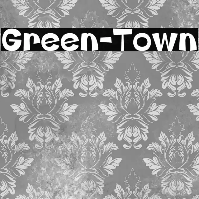 Green-Town Caratteri examples