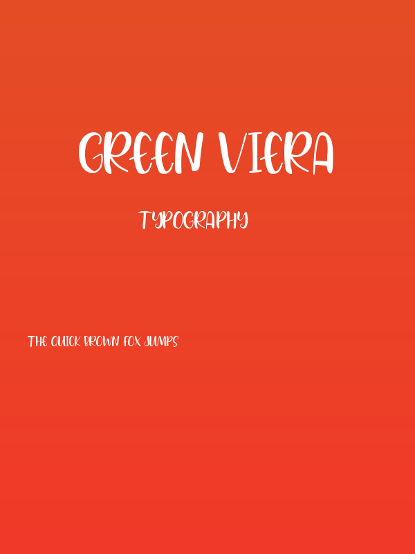 Green Viera Poster