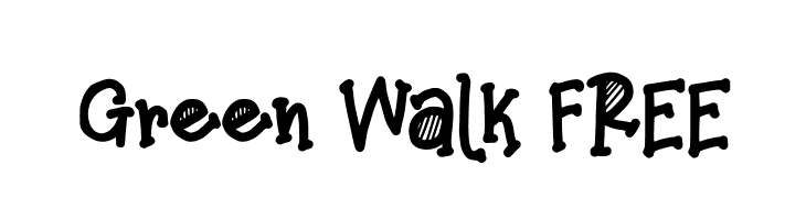 Green Walk FREE  Descarca Fonturi Gratis